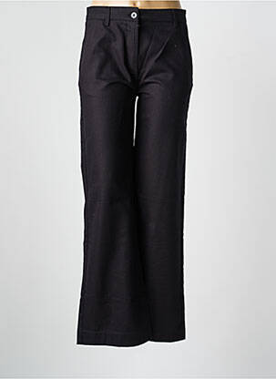 Pantalon evazat mărime normală mărime normală negru THINKING MU femme