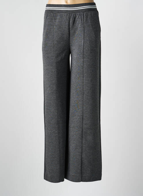 Pantalon evazat elasticitate mărime normală gri ICHI femme