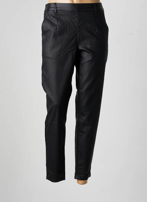 Pantalon chino buzunare talie înaltă negru OBJECT femme