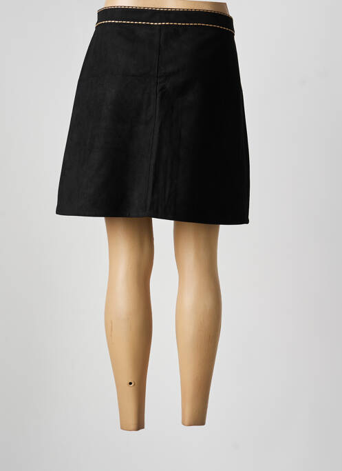 Fustă scurtă mărime normală negru LA PETITE ETOILE femme