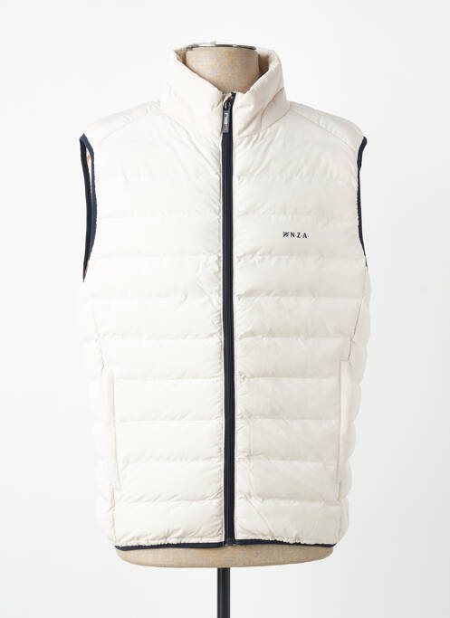 Geacă matlasată buzunare fără glugă alb NEW ZEALAND AUCKLAND homme