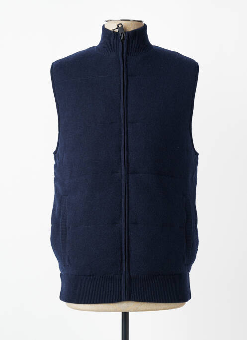 Geacă matlasată buzunare fără glugă albastru ECOALF homme