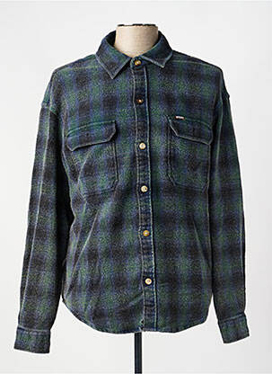 Cămașă cu mâneci lungi imprimeu fantezie albastru DEUS EX MACHINA homme