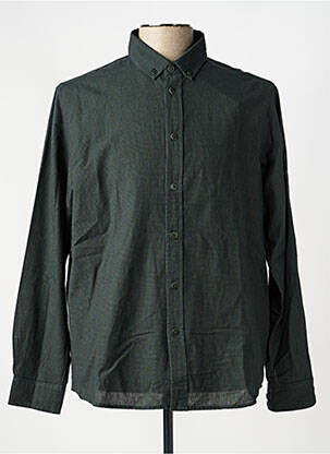 Cămașă cu mâneci lungi imprimeu fantezie verde THINKING MU homme