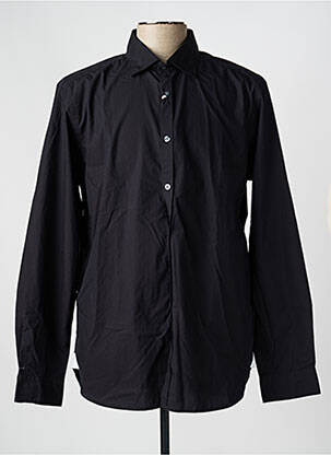 Cămașă cu mâneci lungi croială dreaptă negru FIL NOIR homme