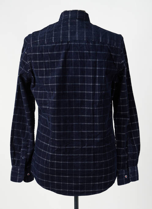 Cămașă cu mâneci lungi imprimeu fantezie albastru NEW ZEALAND AUCKLAND homme