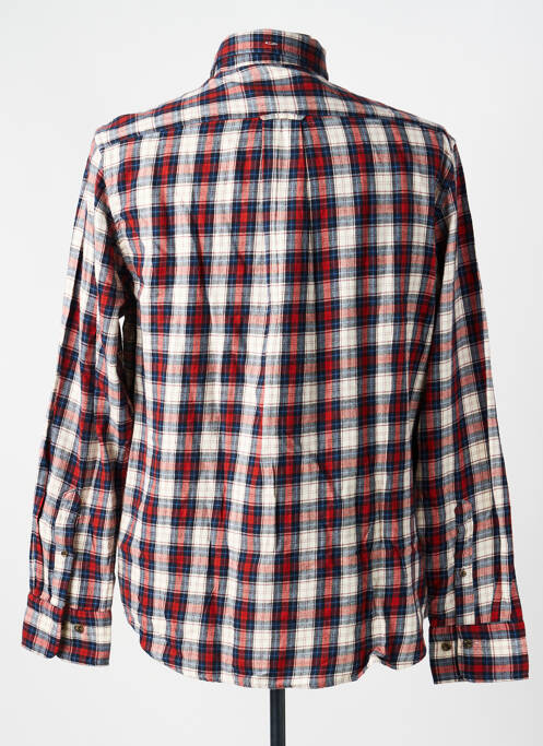 Cămașă cu mâneci lungi imprimeu fantezie albastru GANT homme