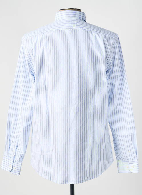 Cămașă cu mâneci lungi imprimeu fantezie albastru SELECTED homme