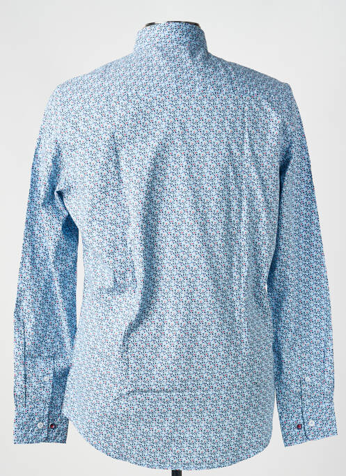 Cămașă cu mâneci lungi imprimeu fantezie albastru NEW ZEALAND AUCKLAND homme