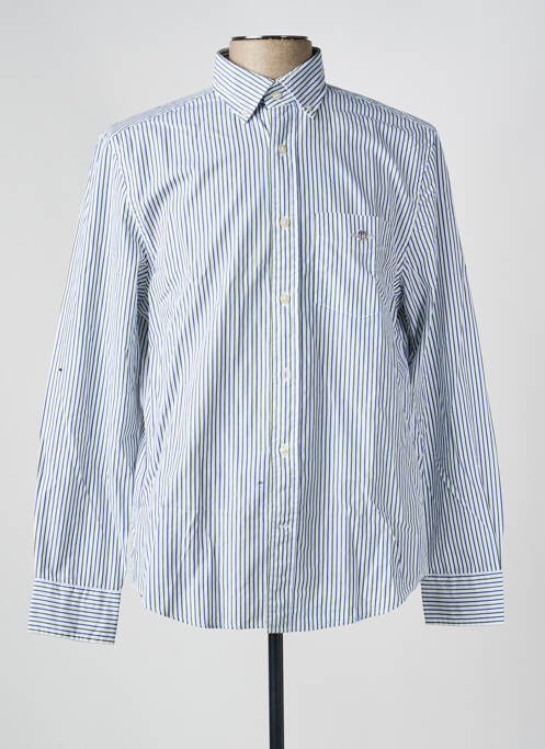 Cămașă cu mâneci lungi imprimeu fantezie albastru GANT homme