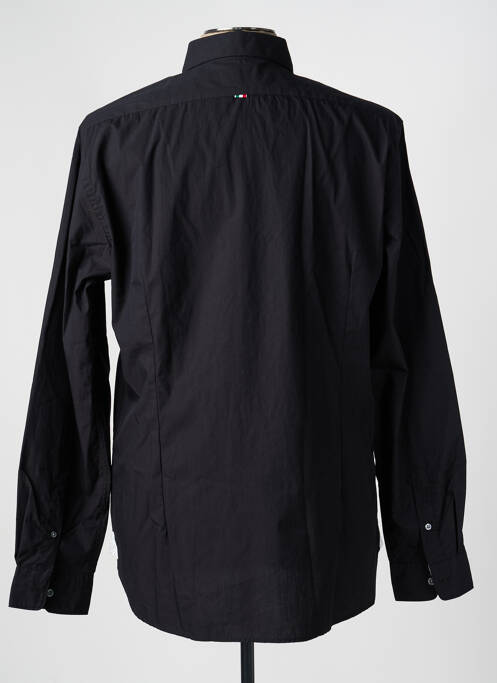 Cămașă cu mâneci lungi croială dreaptă negru FIL NOIR homme