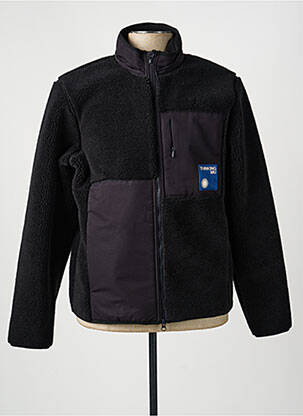 Polar croială cambrată negru THINKING MU homme