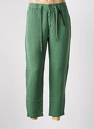 Pantalon slim țesătură poplin mărime normală verde STRELLSON bărbat