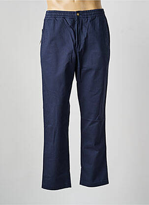 Pantalon chino țesătură poplin mărime normală albastru RALPH LAUREN bărbat
