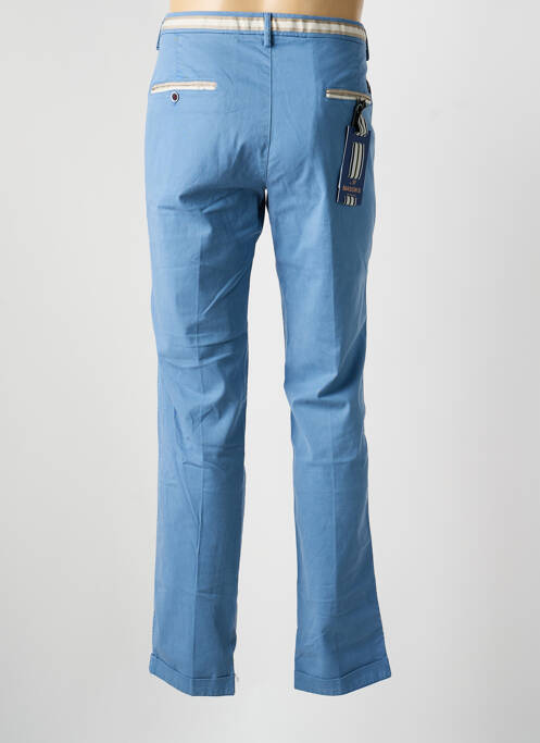 Pantalon chino țesătură poplin mărime normală albastru MASON'S homme
