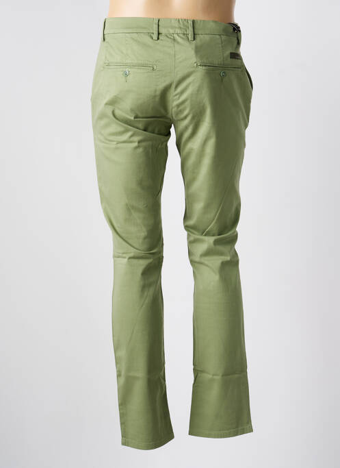 Pantalon chino țesătură poplin mărime normală verde TELERIA ZED homme
