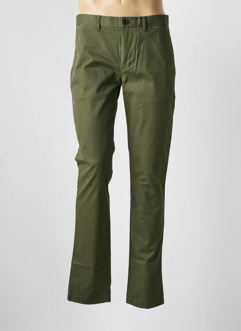 Pantalon chino închidere cu fermoar sub clapetă cu cârlig mărime normală verde STRELLSON homme