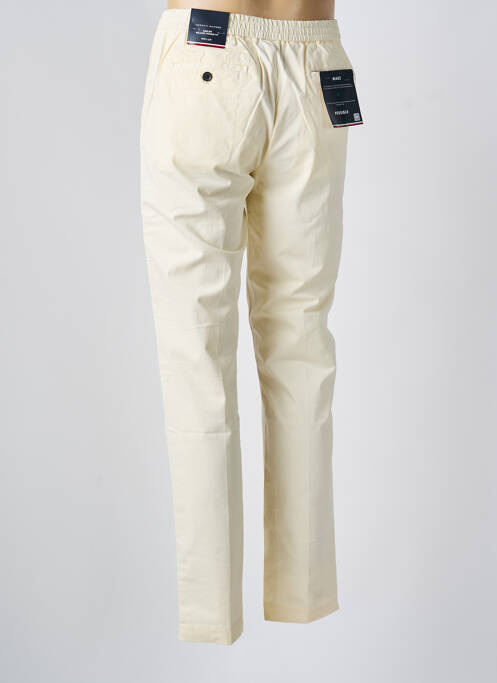 Pantalon chino țesătură poplin mărime normală bej TOMMY HILFIGER homme