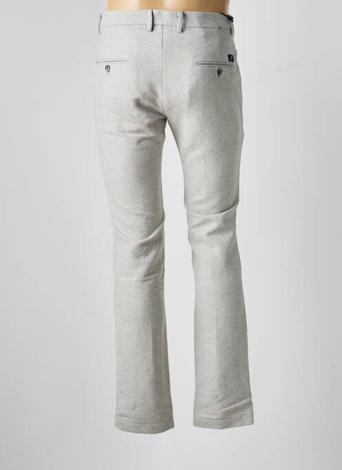 Pantalon chino țesătură melanj mărime normală gri MASON'S homme