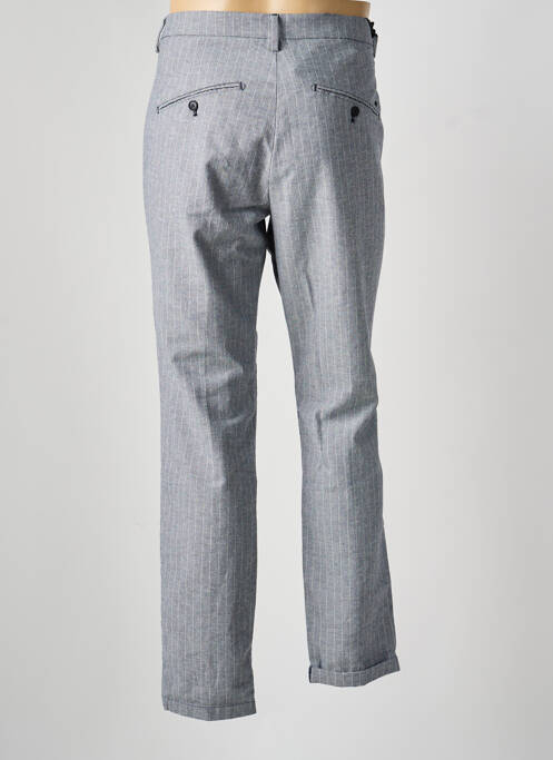 Pantalon chino țesătură poplin mărime normală gri MASON'S homme