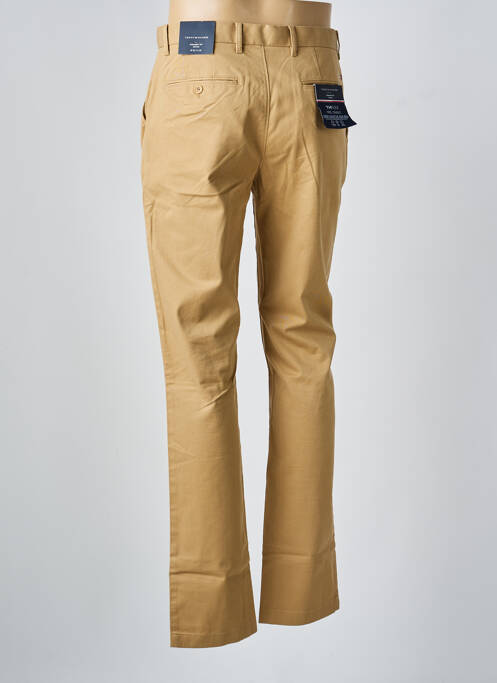 Pantalon chino țesătură poplin mărime normală maro TOMMY HILFIGER homme