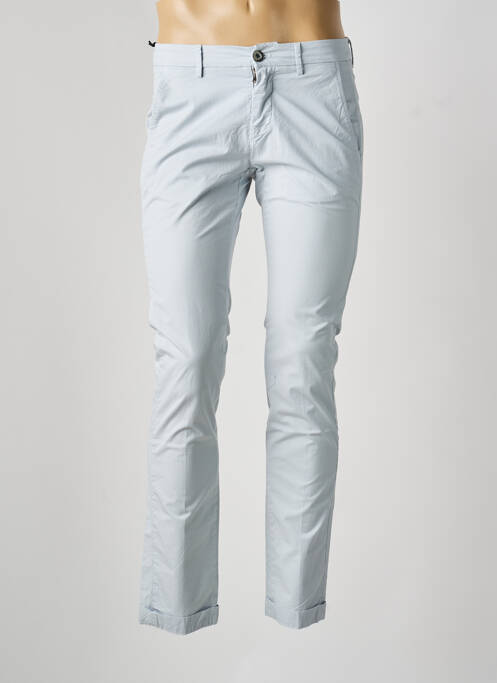 Pantalon chino țesătură poplin mărime normală albastru MASON'S homme