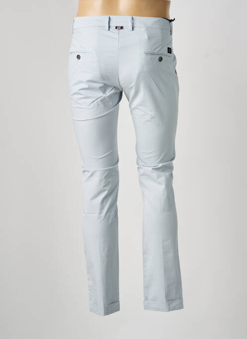 Pantalon chino țesătură poplin mărime normală albastru MASON'S homme