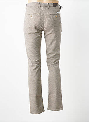 Pantalon chino elasticitate mărime normală bej TELERIA ZED bărbat