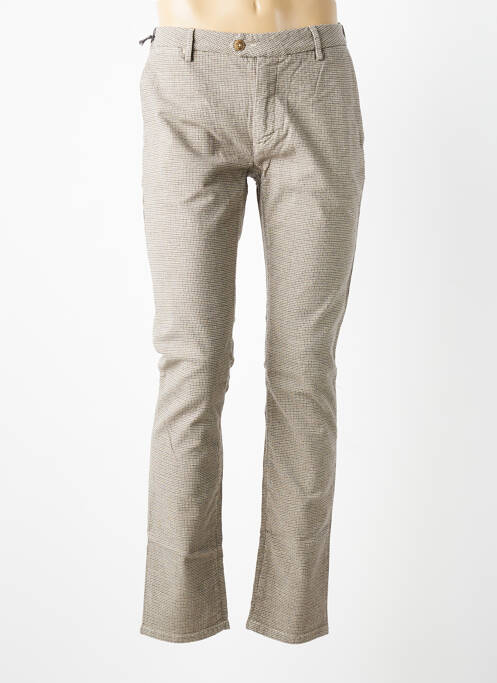 Pantalon chino elasticitate mărime normală bej TELERIA ZED homme