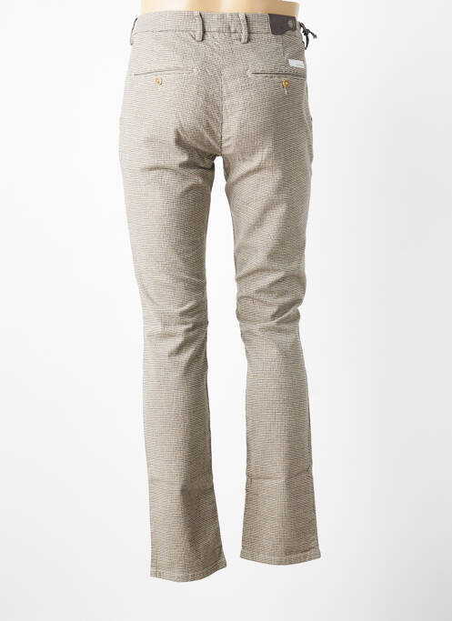 Pantalon chino elasticitate mărime normală bej TELERIA ZED homme