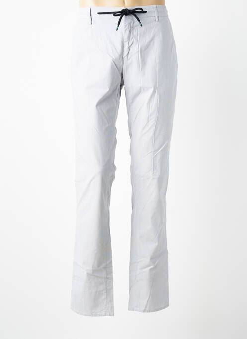 Pantalon drept elasticitate mărime normală gri MASON'S homme