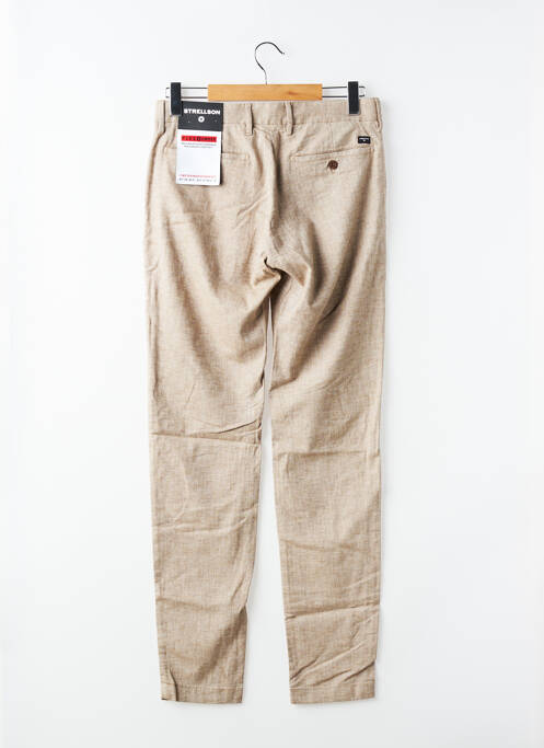 Pantalon chino elasticitate mărime normală bej STRELLSON homme