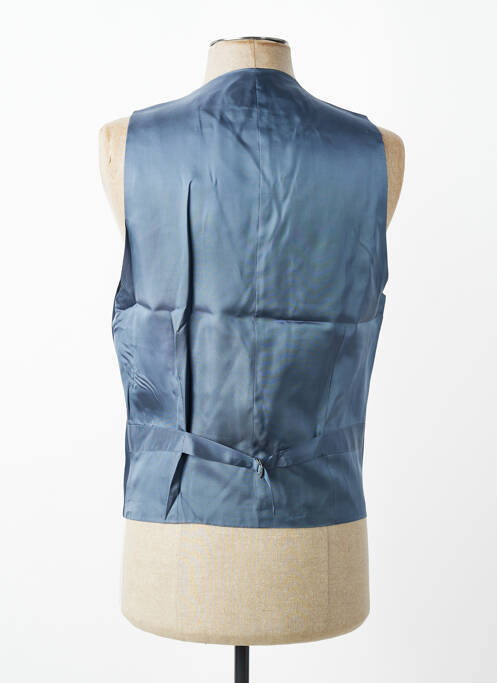 Vestă fără mâneci efect material satinat albastru STRELLSON homme