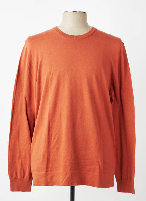 Pulover guler rotund mâneci lungi portocaliu STRELLSON homme