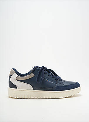 Adidași vârf rotund vârf rotund albastru TOMMY HILFIGER bărbat