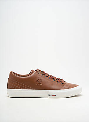 Adidași vârf rotund vârf rotund maro TOMMY HILFIGER homme