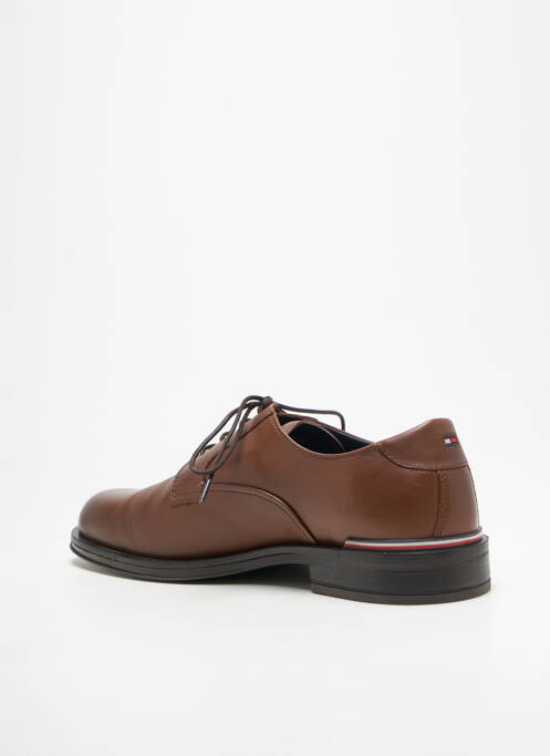 Derby-uri branț detașabil toc mic maro TOMMY HILFIGER homme