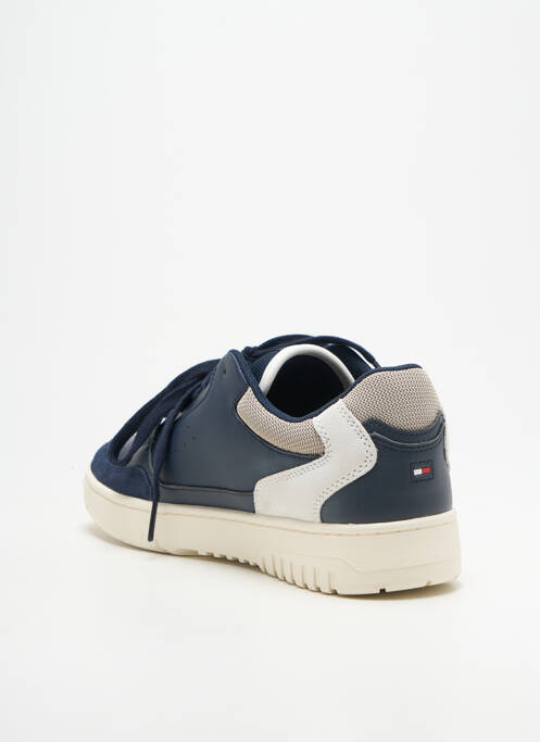 Adidași vârf rotund vârf rotund albastru TOMMY HILFIGER homme