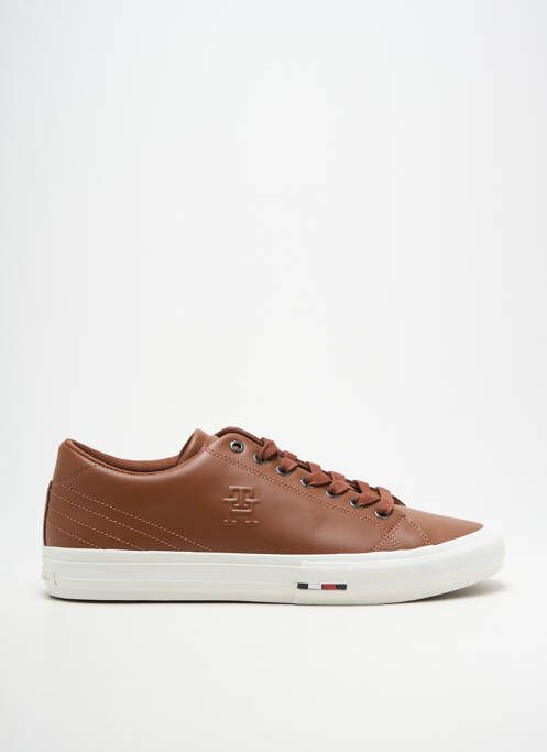 Adidași vârf rotund vârf rotund maro TOMMY HILFIGER homme
