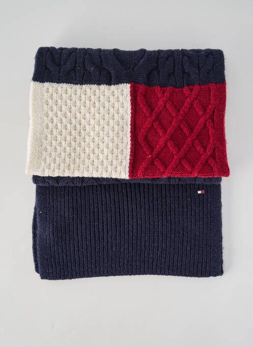 Eșarfă elasticitate albastru TOMMY HILFIGER homme