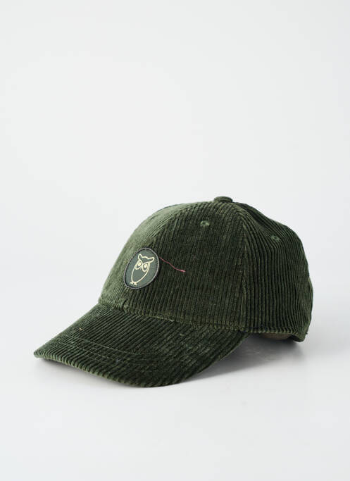 Șapcă șapcă norvegiană verde KNOWLEDGE COTTON APPAREL unisexe