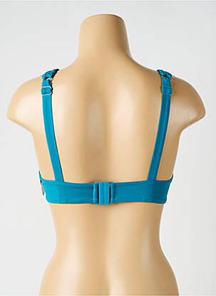 Sutien de costum de baie elasticitate top triunghiuri albastru AUBADE femeie