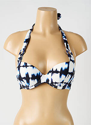Sutien de costum de baie elasticitate top sutien modelat albastru AUBADE femeie