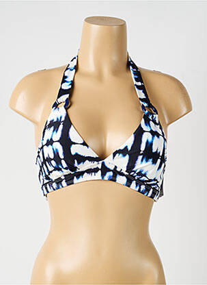 Sutien de costum de baie elasticitate top triunghiuri albastru AUBADE femeie