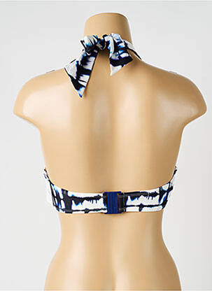 Sutien de costum de baie elasticitate top triunghiuri albastru AUBADE femeie