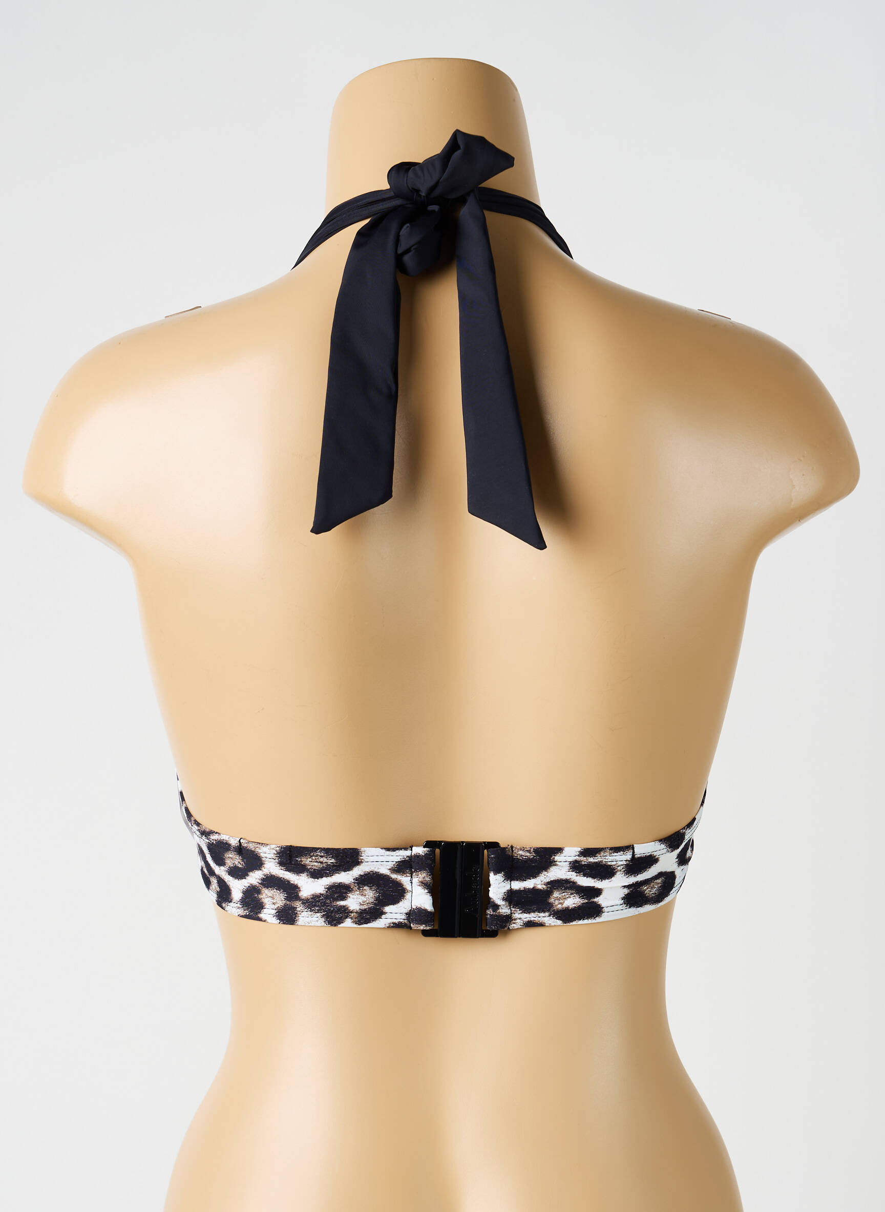 Sutien de costum de baie elasticitate top sutien push-up negru AUBADE femeie