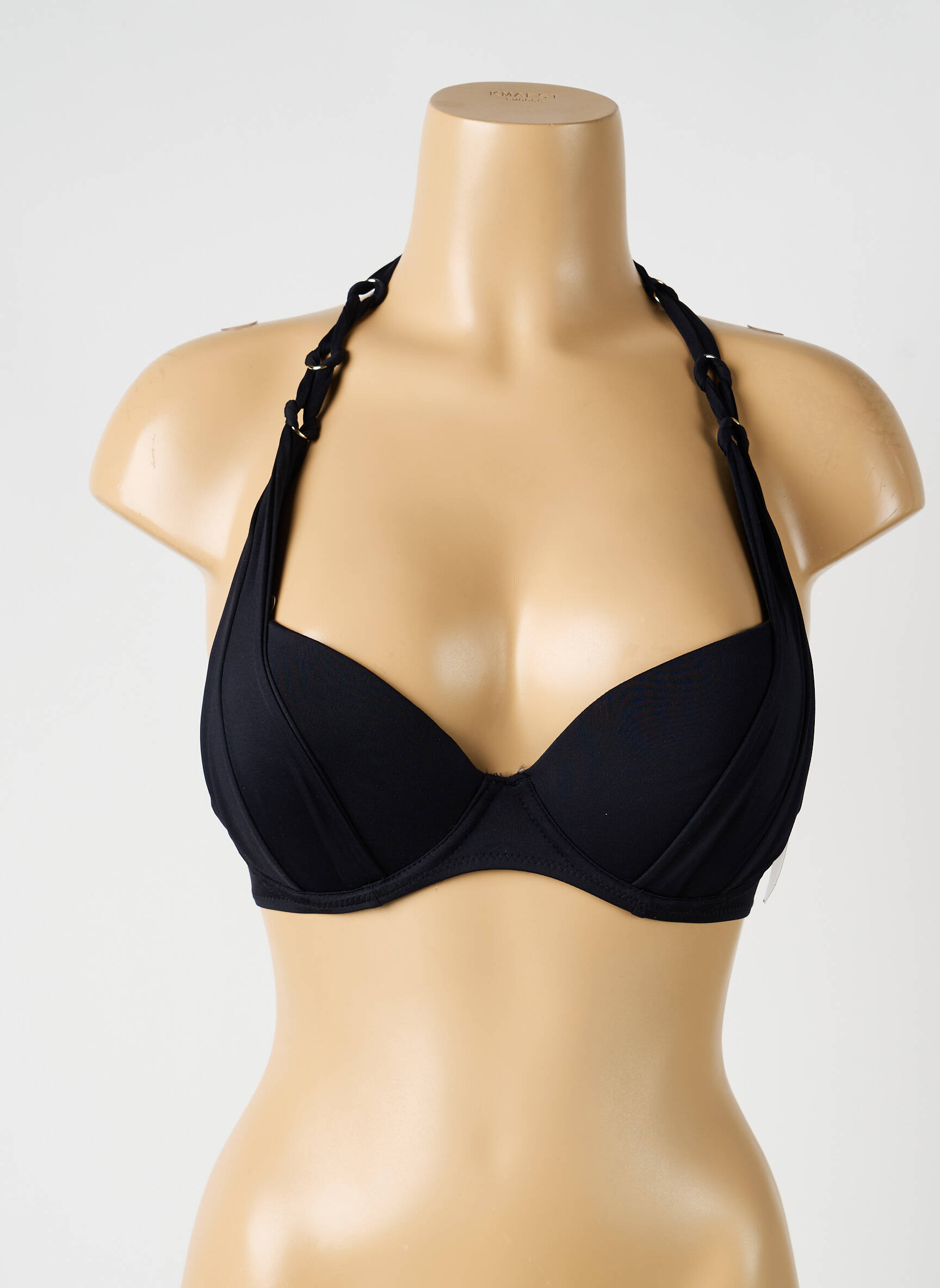 Sutien de costum de baie elasticitate top sutien modelat negru AUBADE femeie