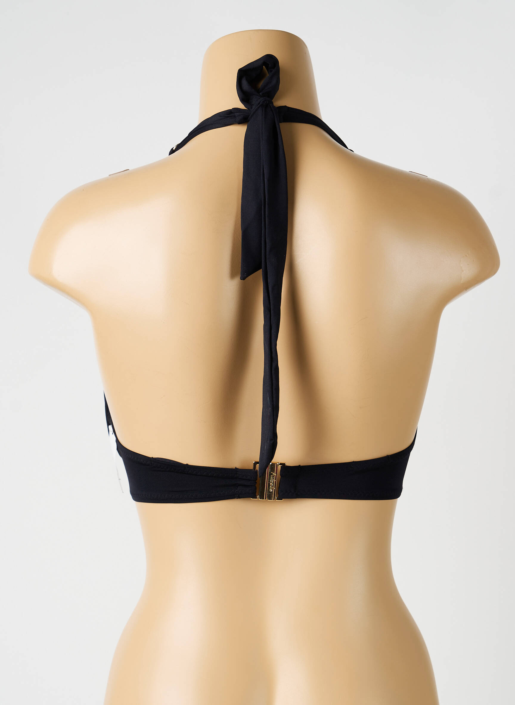Sutien de costum de baie elasticitate top sutien modelat negru AUBADE femeie