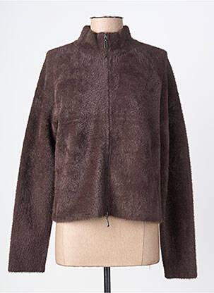 Jachete casual croială cambrată maro BETTY BARCLAY femme