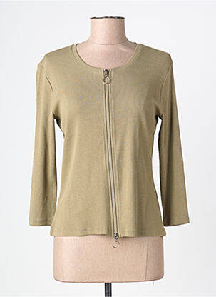 Jachete casual guler rotund verde BETTY BARCLAY femme